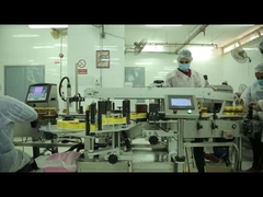 آلية عالية السرعة من جانبي الزجاج جرة زجاجية زجاجية