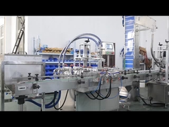 آلة ملء سائل ذاتية التشغيل كاملة اقتصادية 2 فوهة للزجاجة