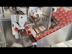 آلة لصق الملصقات على أنابيب مستحضرات التجميل الدائرية المصنوعة من الألومنيوم لمعجون الأسنان، آلة لصق الملصقات على الأنابيب البلاستيكية اللينة