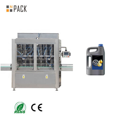 آلة ملء النفط التلقائية عالية السرعة خطية سيرفو محرك مضخة المكبس حلول ملء الزيوت لجيريكان