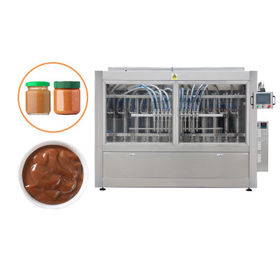 شنغهاي Npack 50-1000ml 1000ml-5000ml آلة ملء زبدة الفول السوداني البلاستيكية