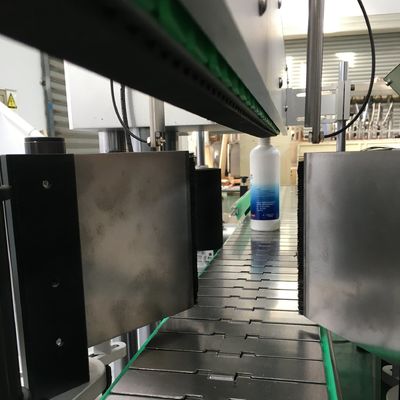 Npack PLC التحكم الآلي جهاز وضع العلامات على الجانبين للزجاجات البلاستيكية المستديرة والمربعة
